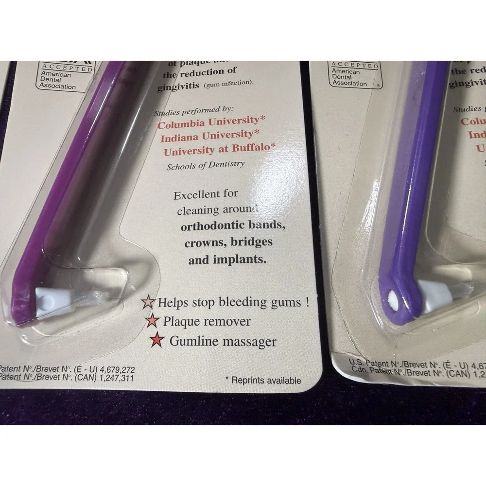 Sulcabrush Dental Brushes Healthy Gums Dental Oral Cleaning Gum Brush Sealed New